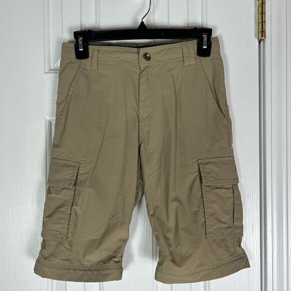 Rei Brown Boys Shorts Size 10/12 - Picture 1 of 4